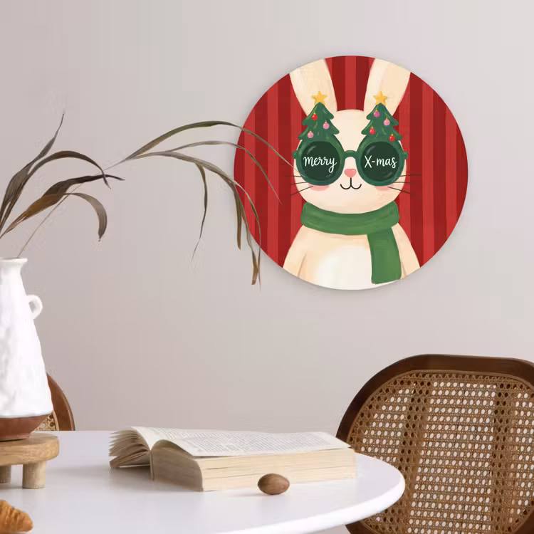 Forexbild Rund - Kaninchen – Weihnachten – Tiere — 4
