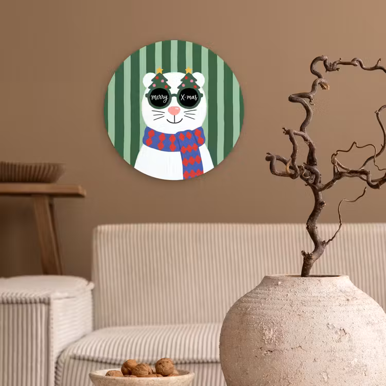Forexbild Rund - Tier – Winter – Cartoon — 2