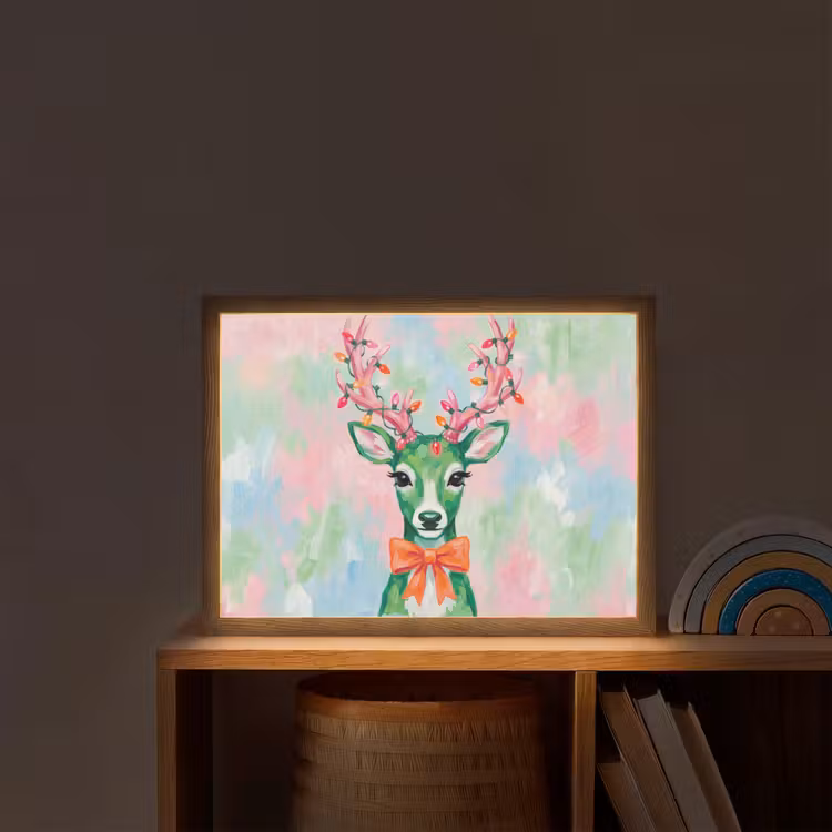 Nachtlicht Kinder - Hirsch – Weihnachten – Tiere — 2