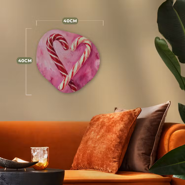 Forexbild Organische Form - Süßigkeiten – Herz – Rosa — 4