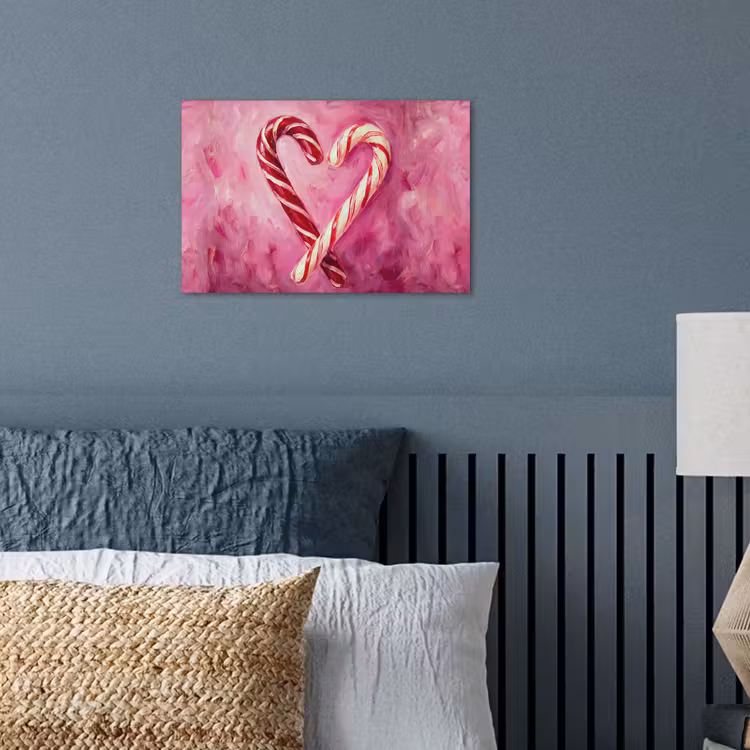 Poster - Süßigkeiten – Herz – Rosa — 3