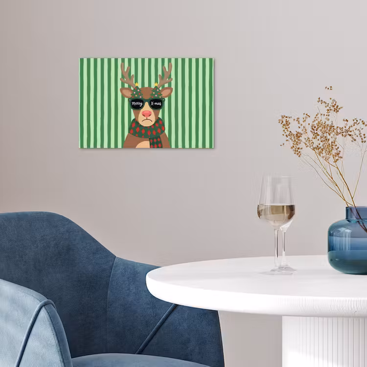Poster - Rentier – Weihnachten – Illustration — 4