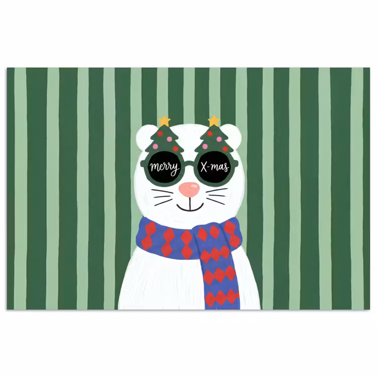 Poster - Tier – Winter – Cartoon — 1