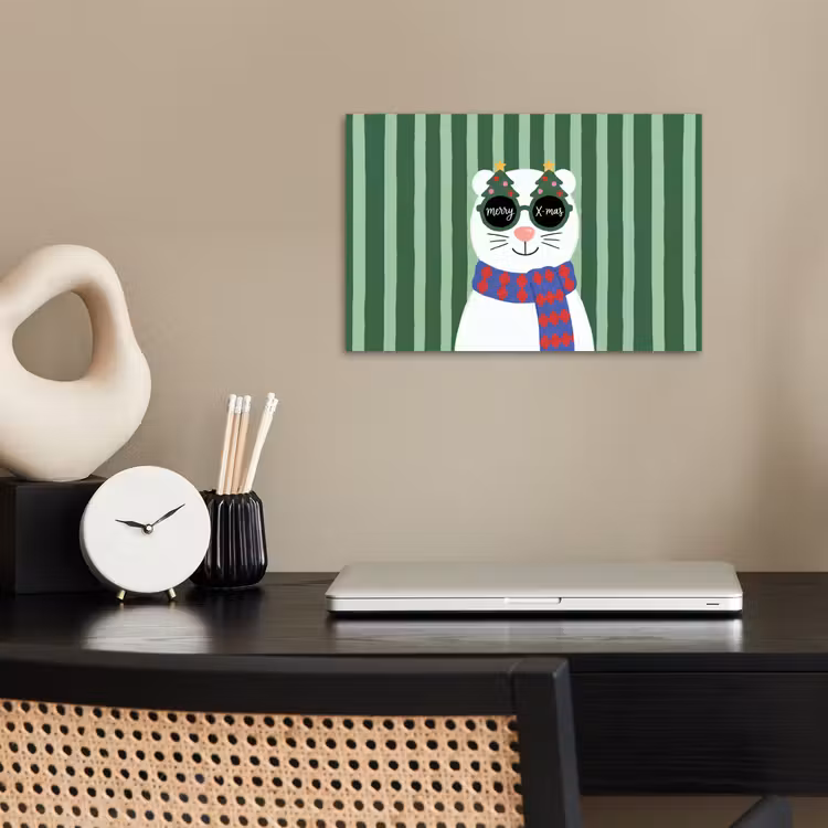 Poster - Tier – Winter – Cartoon — 2
