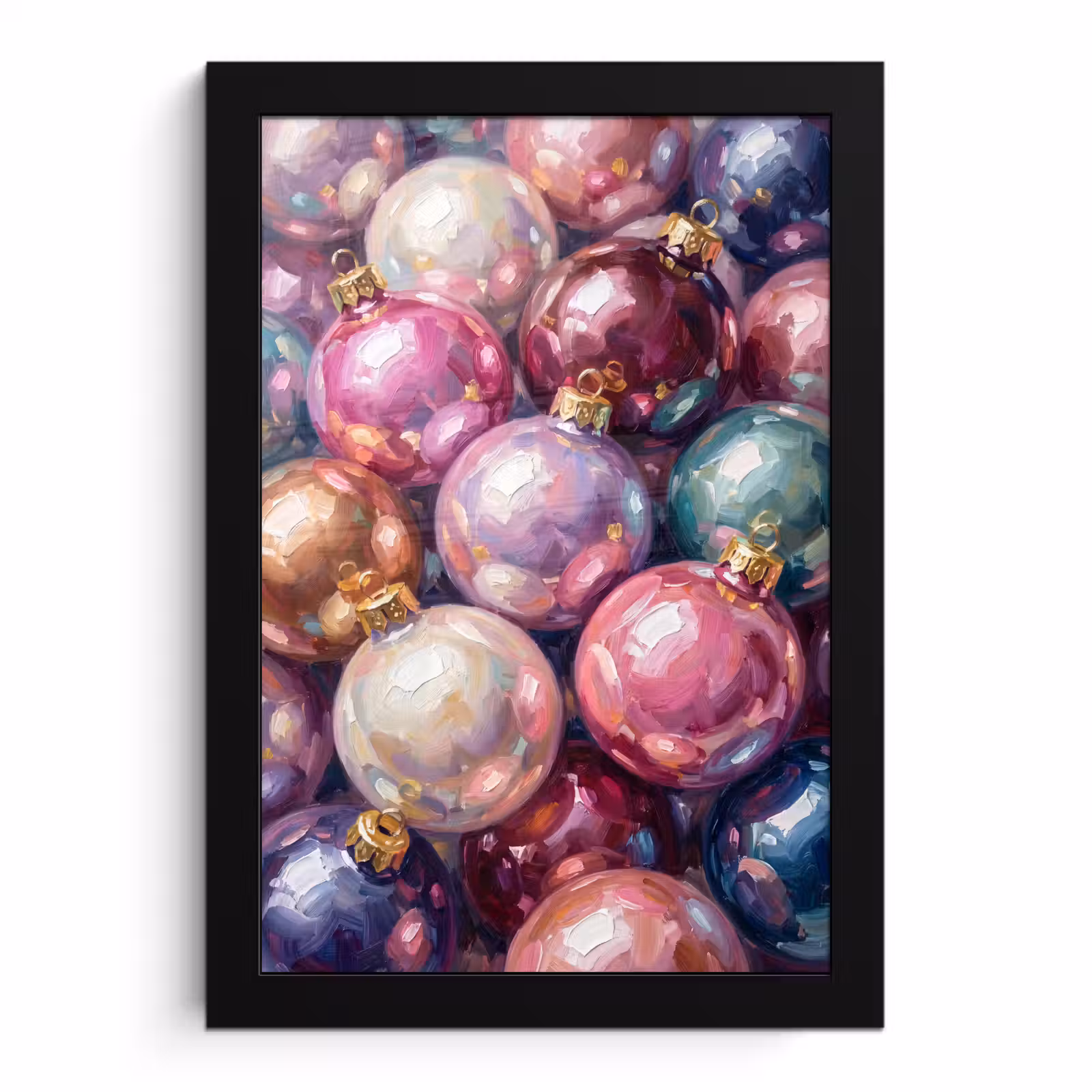 Bilder mit Rahmen - Weihnachtsdekoration – Bunt – Festlich — 1