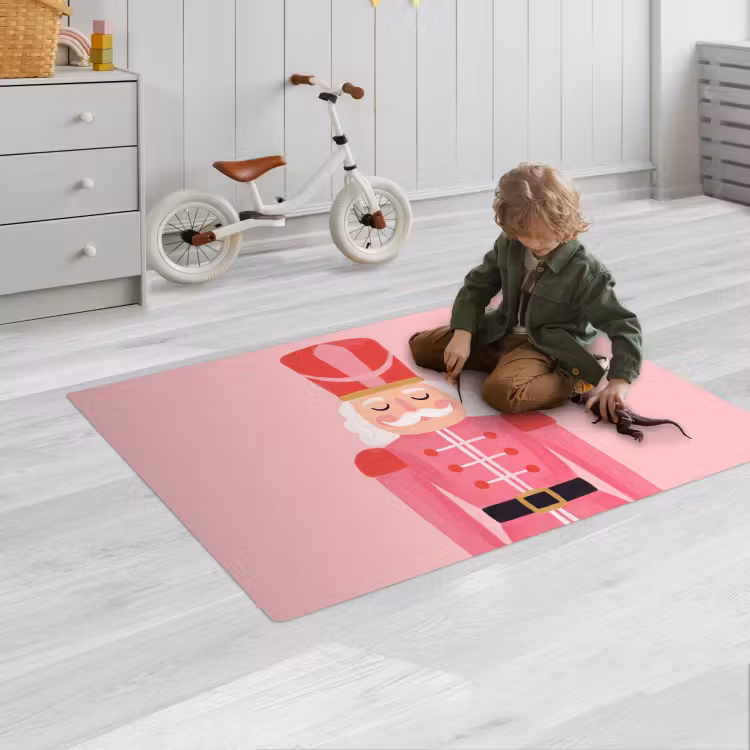 Spielmatte - Nussknacker – rosa Illustration — 2