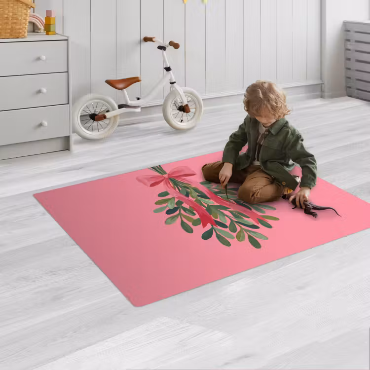 Spielmatte - Pflanze – Band – Rosa — 2