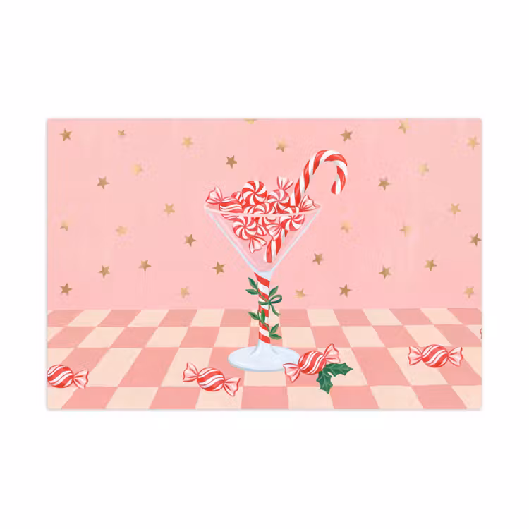 Spielmatte - Süßigkeiten – Glas – Rosa — 1