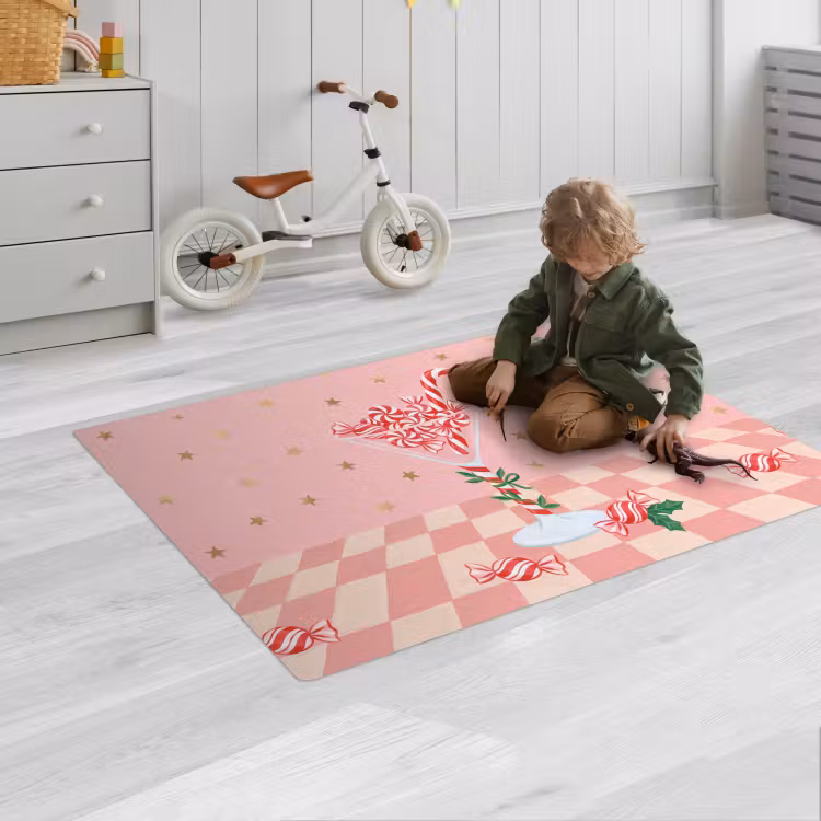 Spielmatte - Süßigkeiten – Glas – Rosa — 2