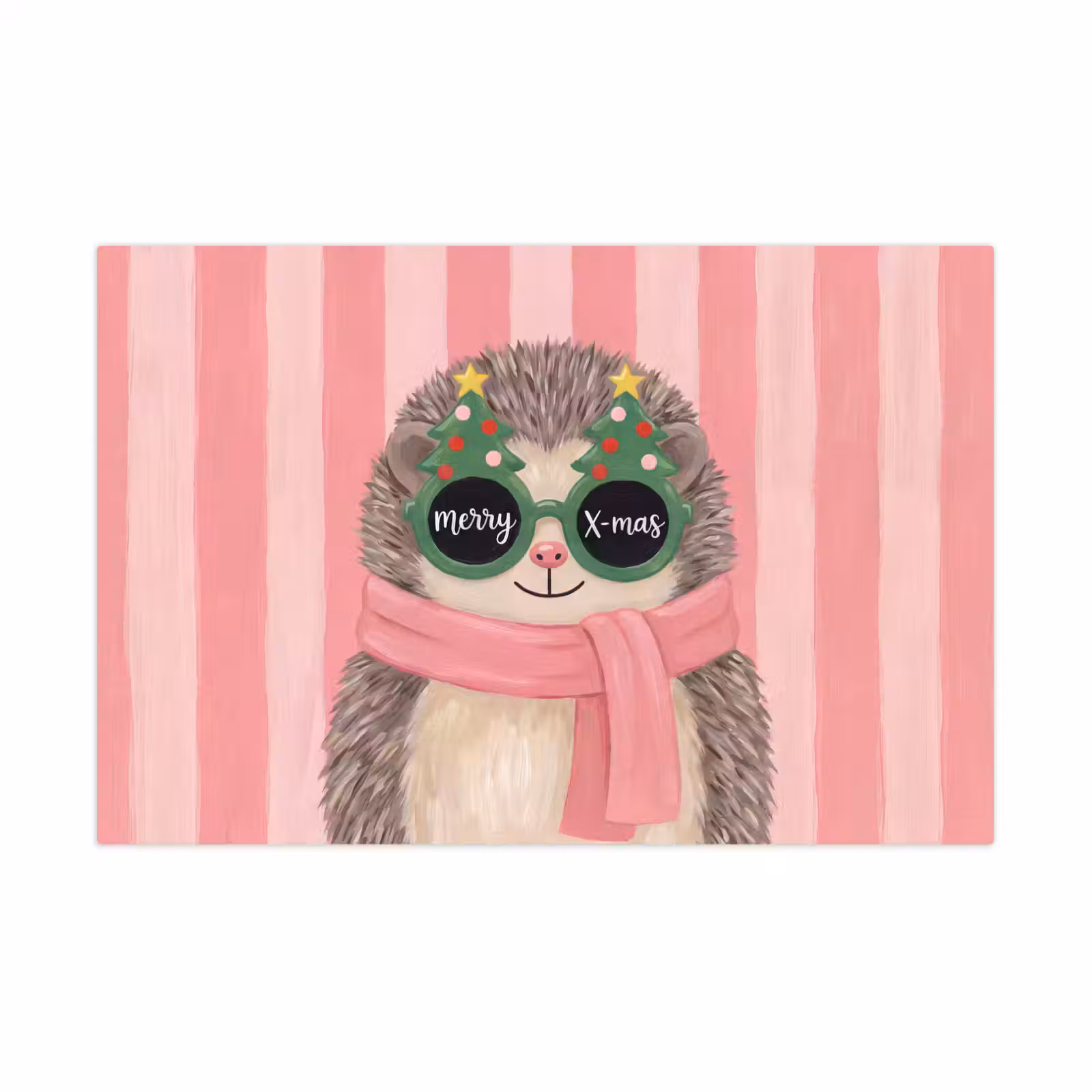 Spielmatte - Igel – Weihnachten – Illustration — 1