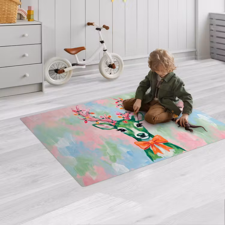 Spielmatte - Hirsch – Weihnachten – Tiere — 2