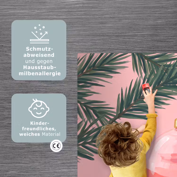 Spielmatte - Weihnachtskugel – Rosa – Weihnachten — 3