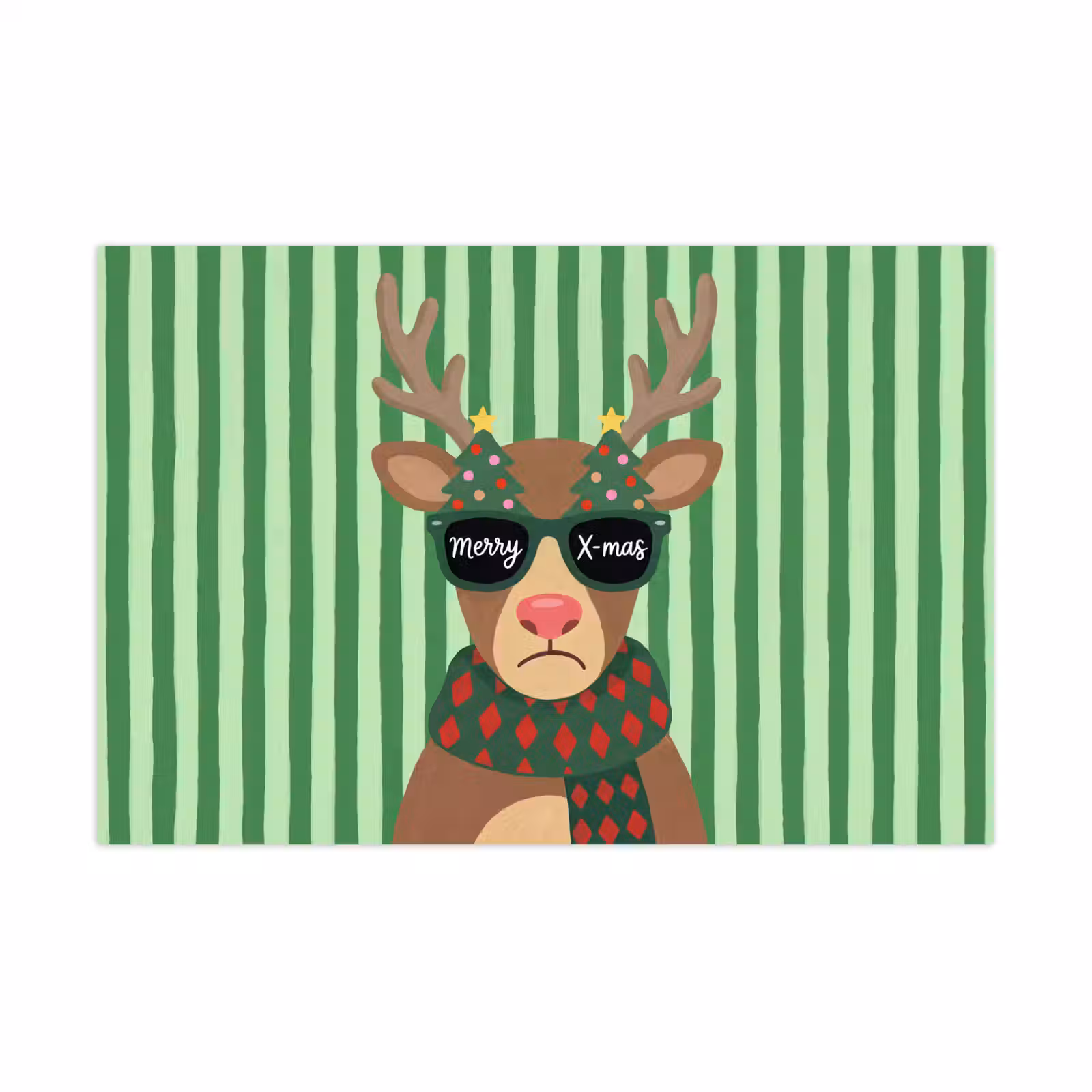 Spielmatte - Rentier – Weihnachten – Illustration — 1