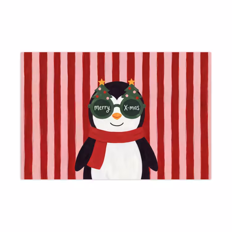 Spielmatte - Pinguin – Weihnachten – Illustration — 1