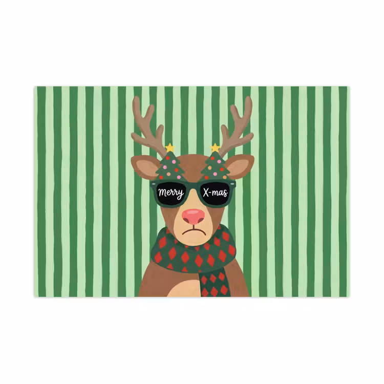 Spielmatte - Rentier – Weihnachten – Illustration — 1
