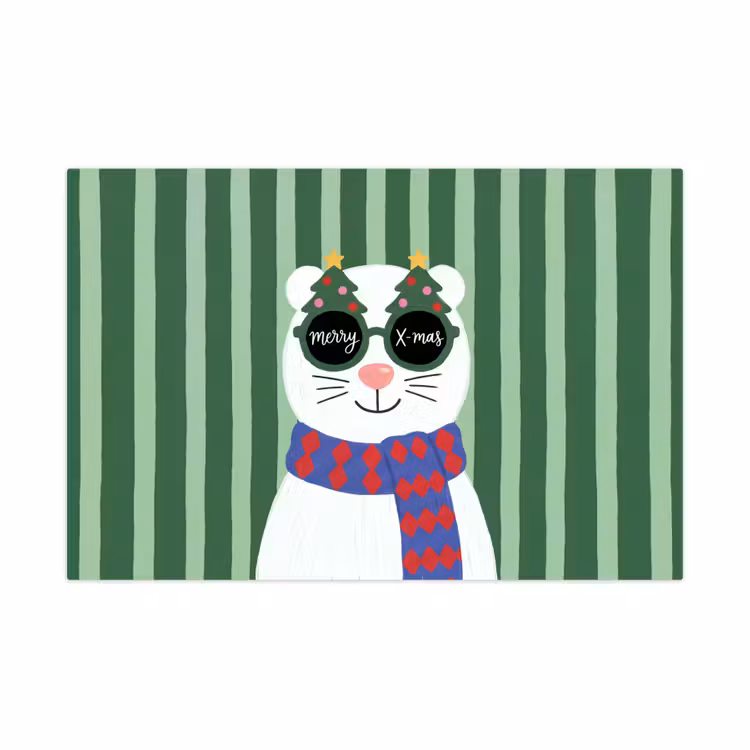 Spielmatte - Tier – Winter – Cartoon — 1