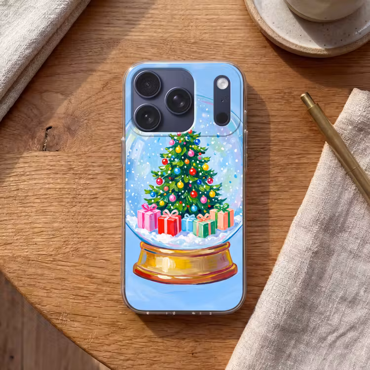 Handyhülle - Schneekugel – Weihnachten – Geschenke — 2