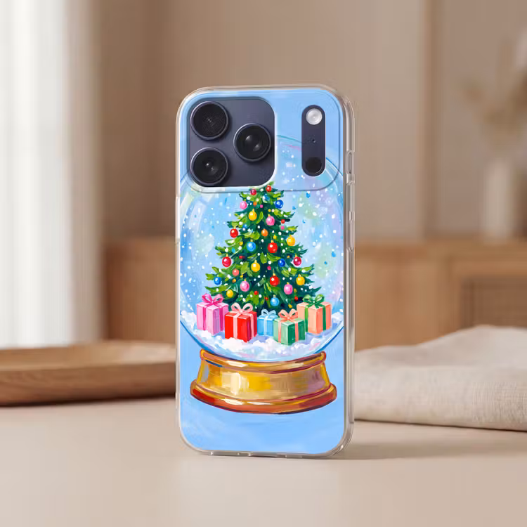 Handyhülle - Schneekugel – Weihnachten – Geschenke — 3
