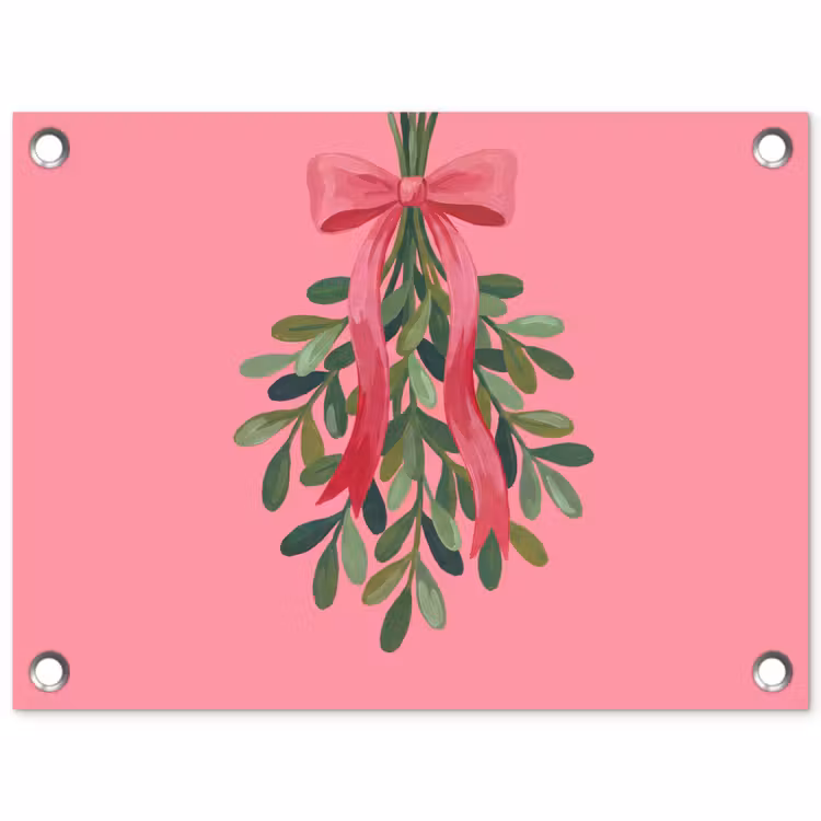 Gartenposter - Pflanze – Band – Rosa — 1