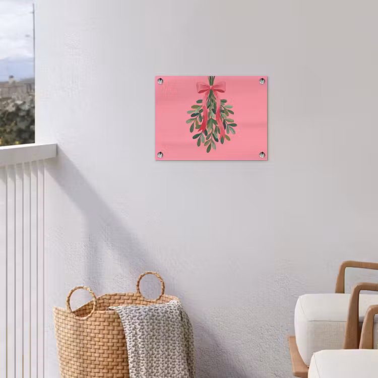 Gartenposter - Pflanze – Band – Rosa — 5