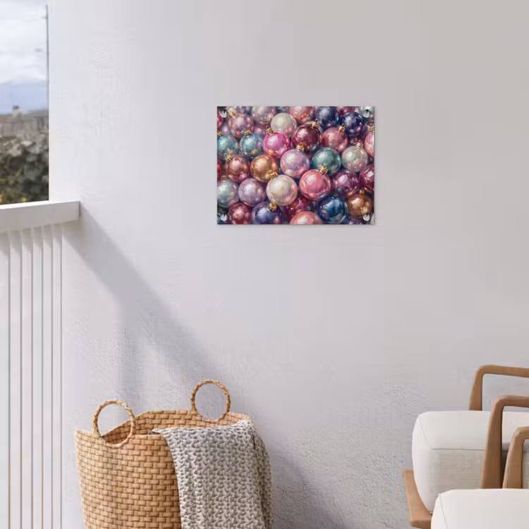 Gartenposter - Weihnachtsdekoration – Bunt – Festlich — 5