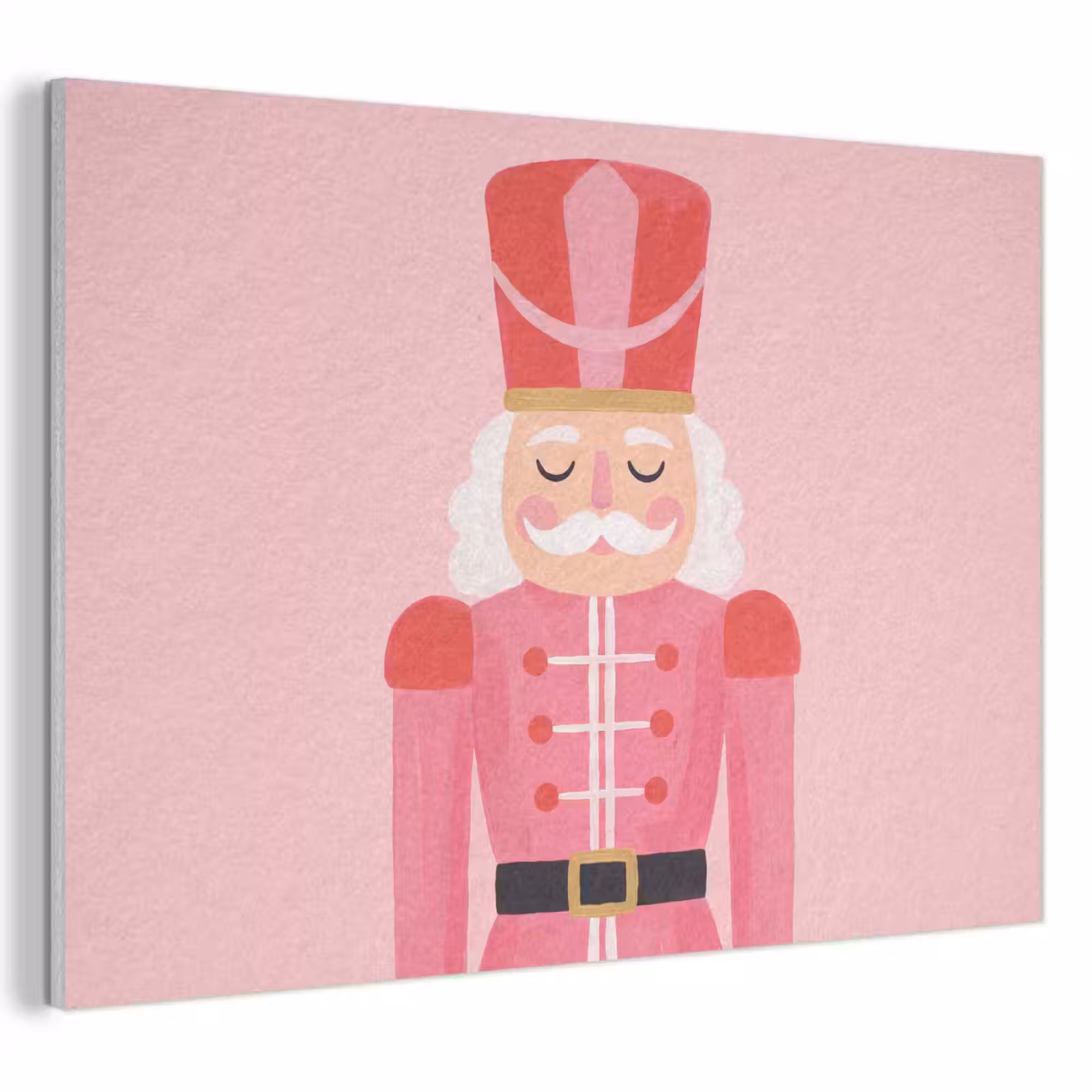 Akustikbild - Nussknacker – rosa Illustration — 1