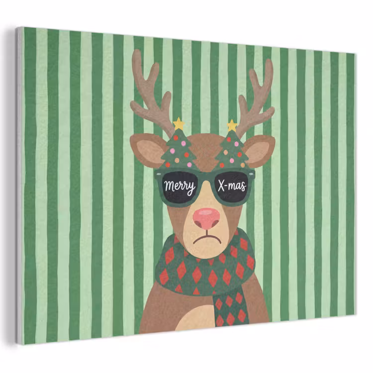 Akustikbild - Rentier – Weihnachten – Illustration — 1