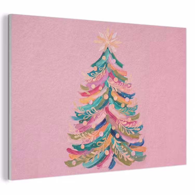 Akustikbild - Weihnachtsbaum – Abstrakt – Bunt — 1