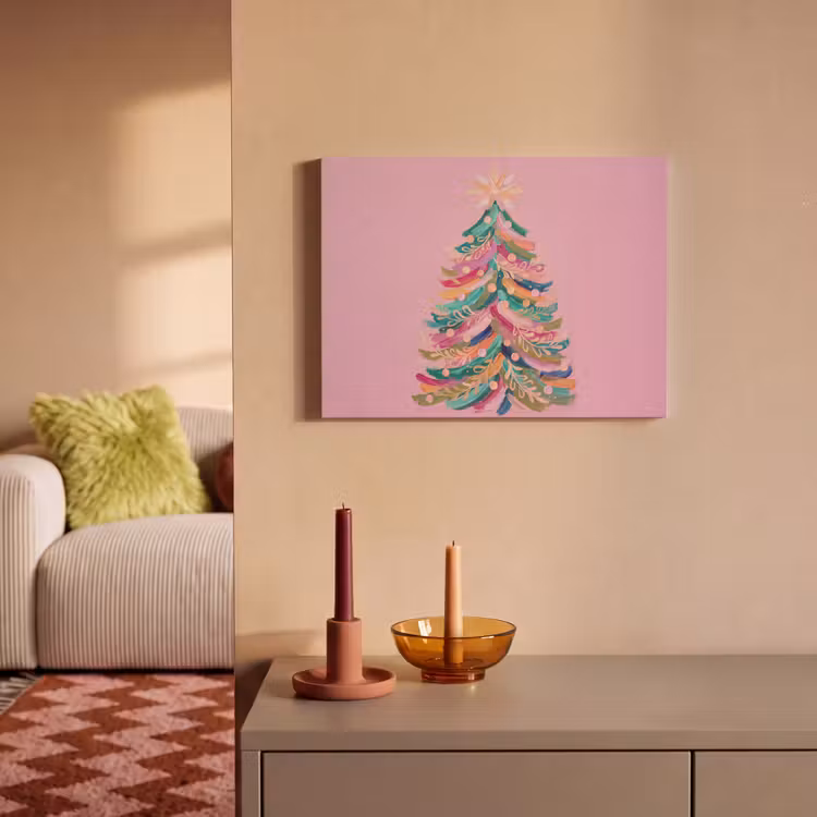 Akustikbild - Weihnachtsbaum – Abstrakt – Bunt — 2