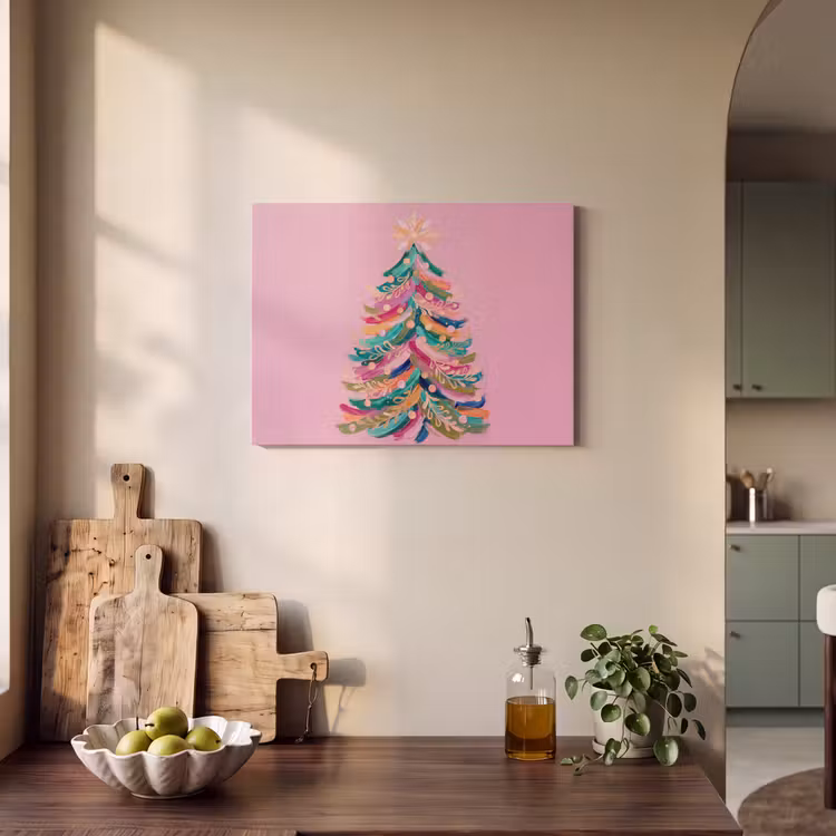 Akustikbild - Weihnachtsbaum – Abstrakt – Bunt — 4