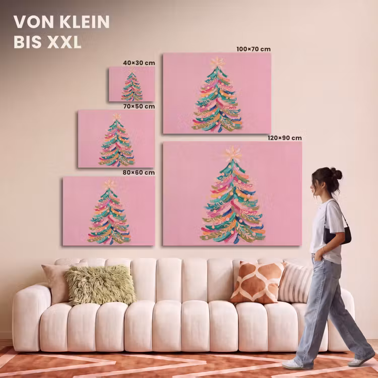 Akustikbild - Weihnachtsbaum – Abstrakt – Bunt — 7