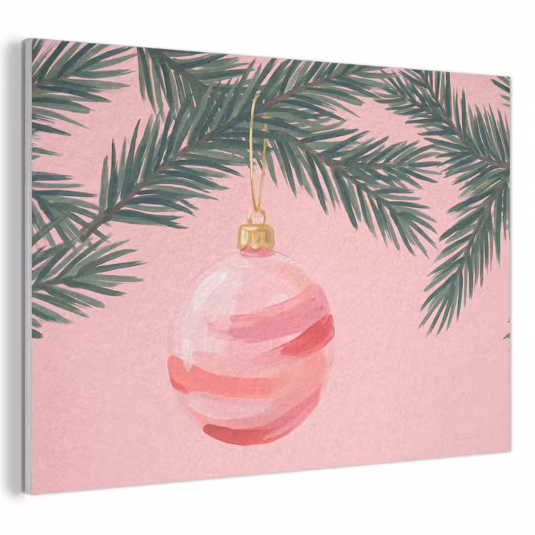 Akustikbild - Weihnachtskugel – Rosa – Weihnachten — 1