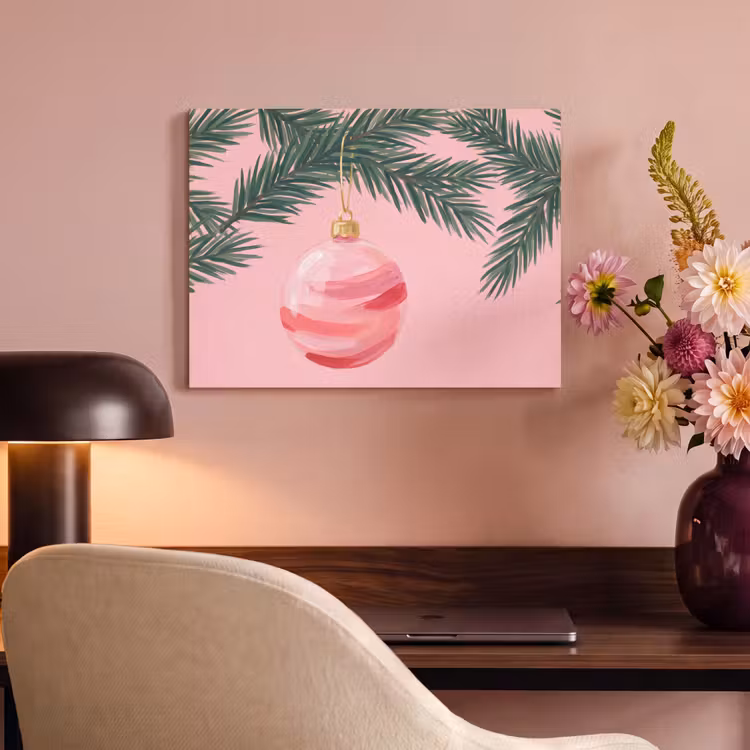 Akustikbild - Weihnachtskugel – Rosa – Weihnachten — 6