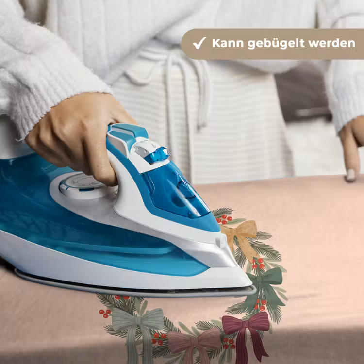 Wandteppich - Weihnachtskranz – Schleifen – Weihnachten — 10