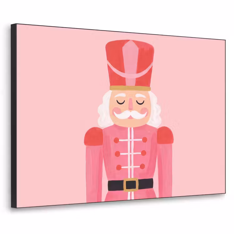 Art Frame - Nussknacker – rosa Illustration — 1