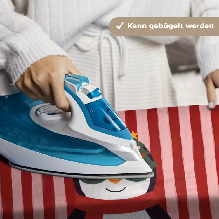 Wandteppich - Pinguin – Weihnachten – Illustration — 10