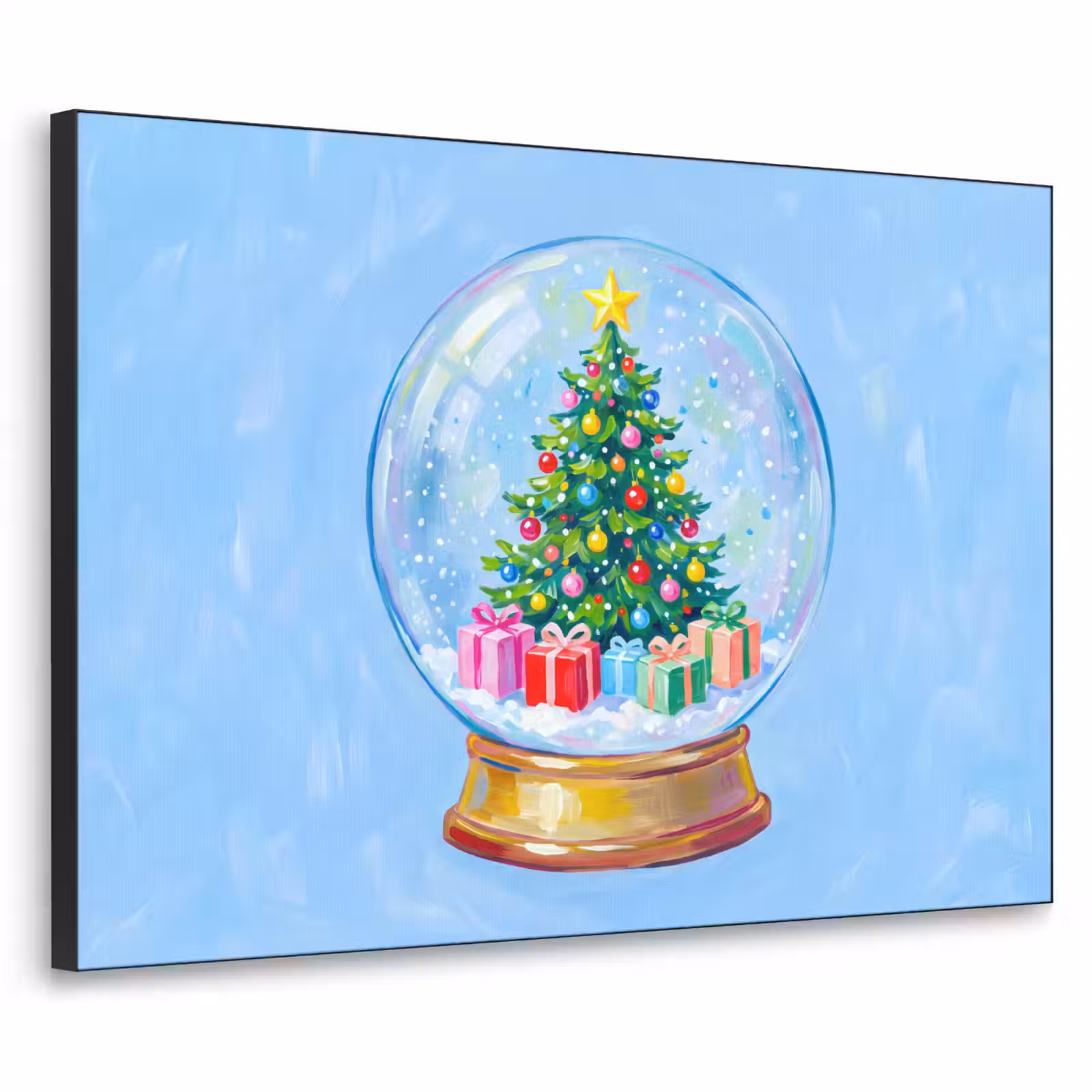 Art Frame - Schneekugel – Weihnachten – Geschenke — 1