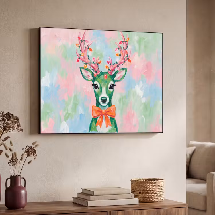 Art Frame - Hirsch – Weihnachten – Tiere — 3