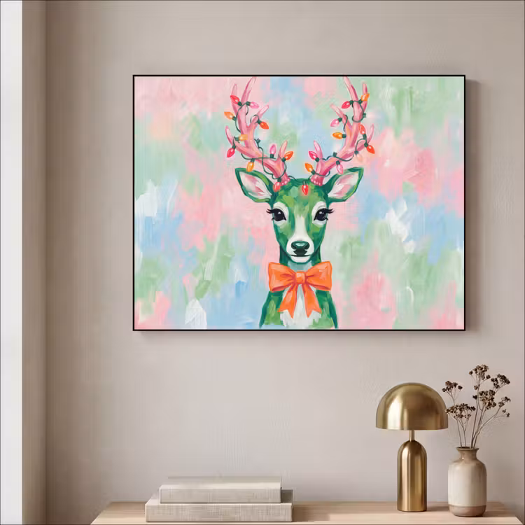 Art Frame - Hirsch – Weihnachten – Tiere — 4