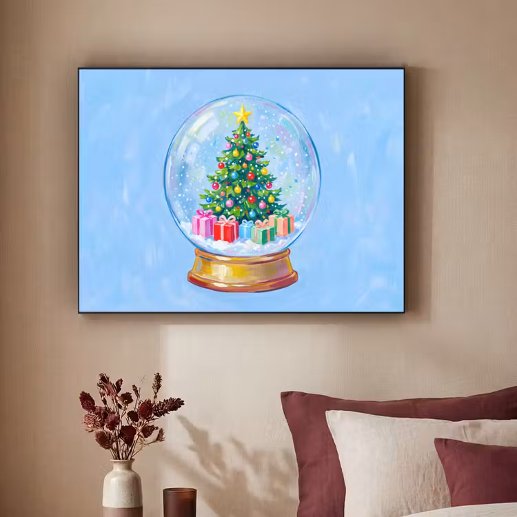 Art Frame - Schneekugel – Weihnachten – Geschenke — 2