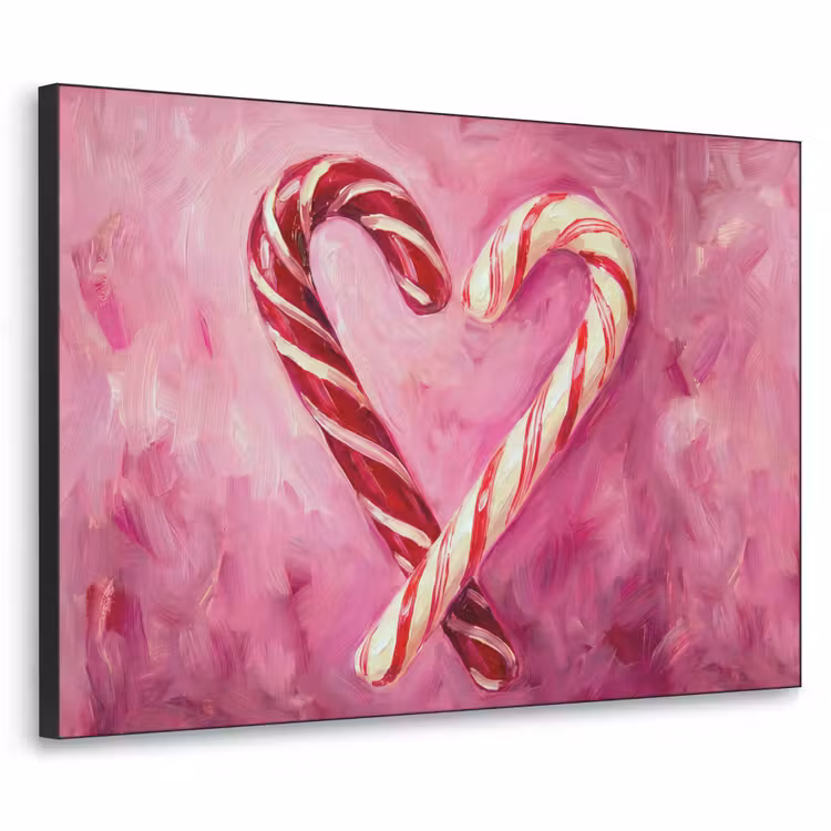 Art Frame - Süßigkeiten – Herz – Rosa — 1