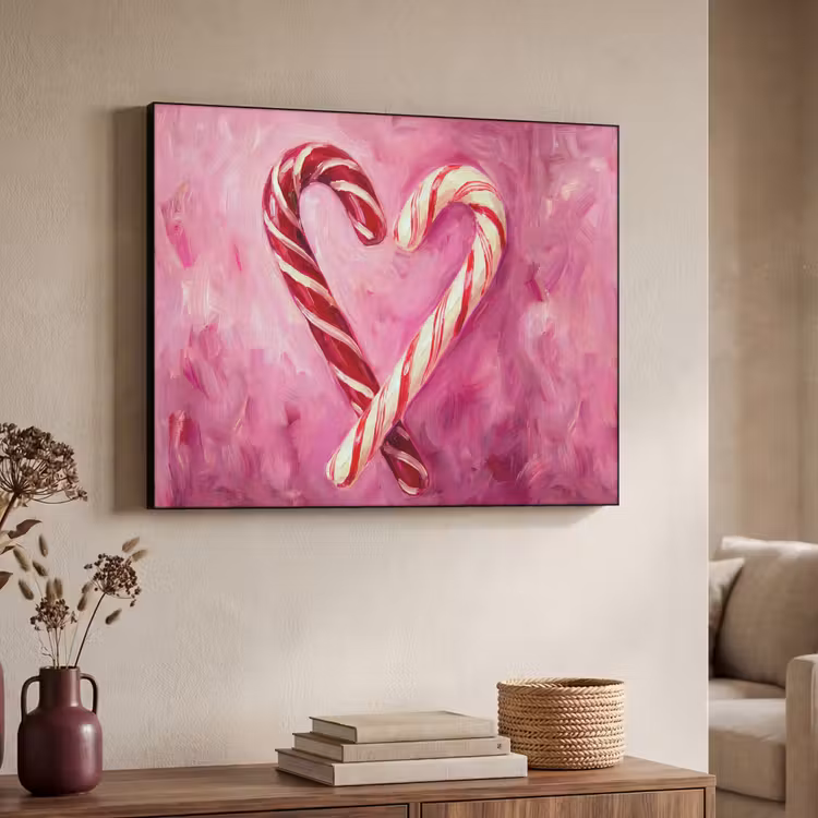 Art Frame - Süßigkeiten – Herz – Rosa — 3