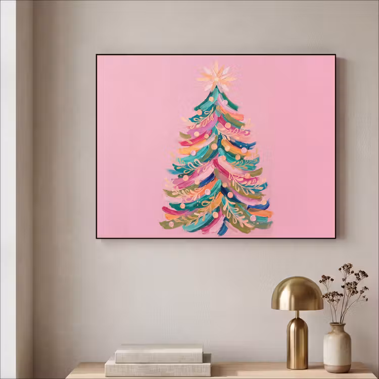 Art Frame - Weihnachtsbaum – Abstrakt – Bunt — 4