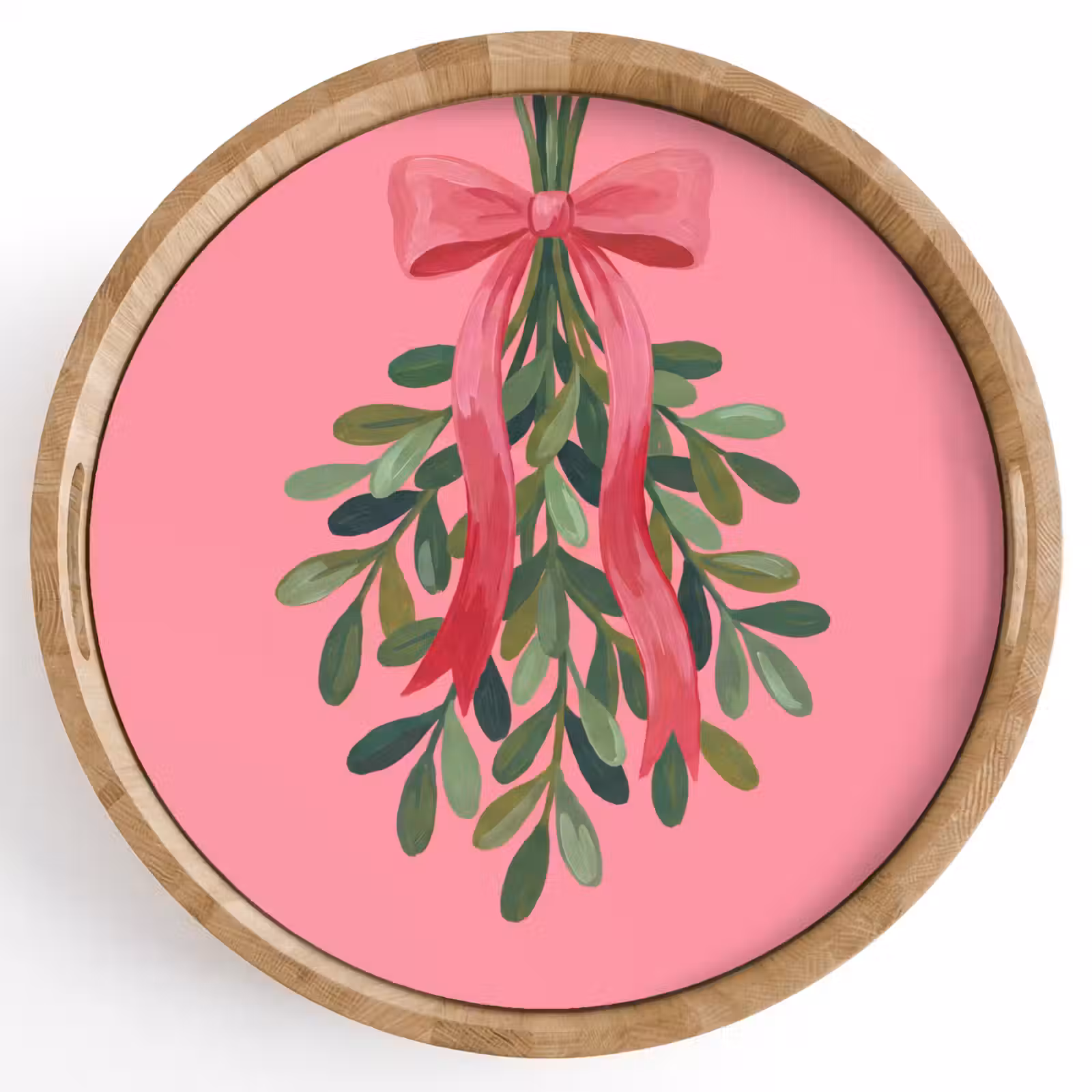 Tablett - Pflanze – Band – Rosa — 1