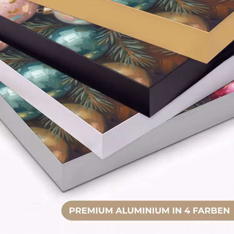 Art Frame - Weihnachtskugeln – Bunt – Festlich — 5