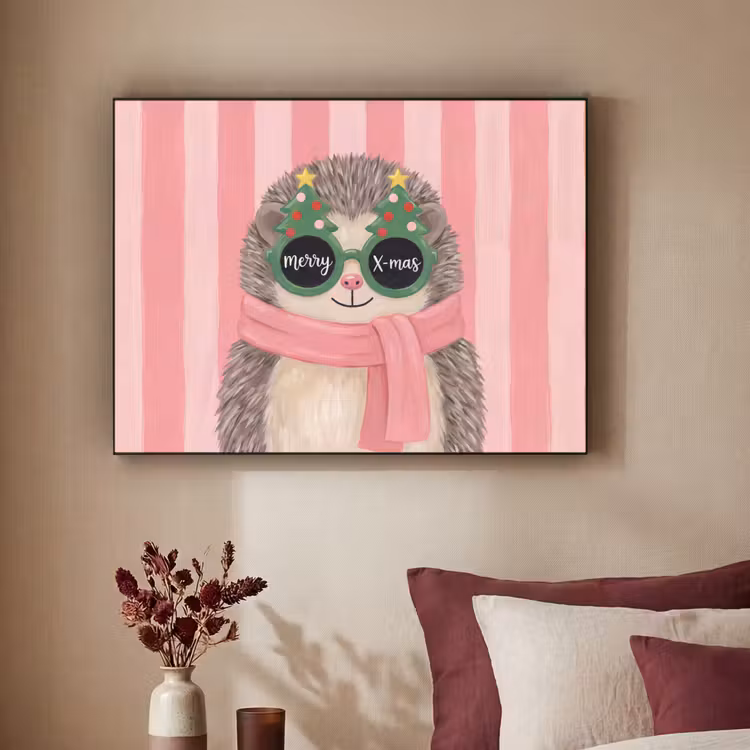 Art Frame - Igel – Weihnachten – Illustration — 2