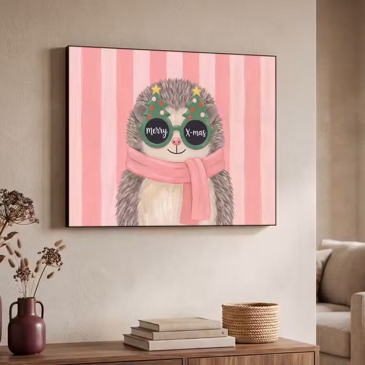 Art Frame - Igel – Weihnachten – Illustration — 3