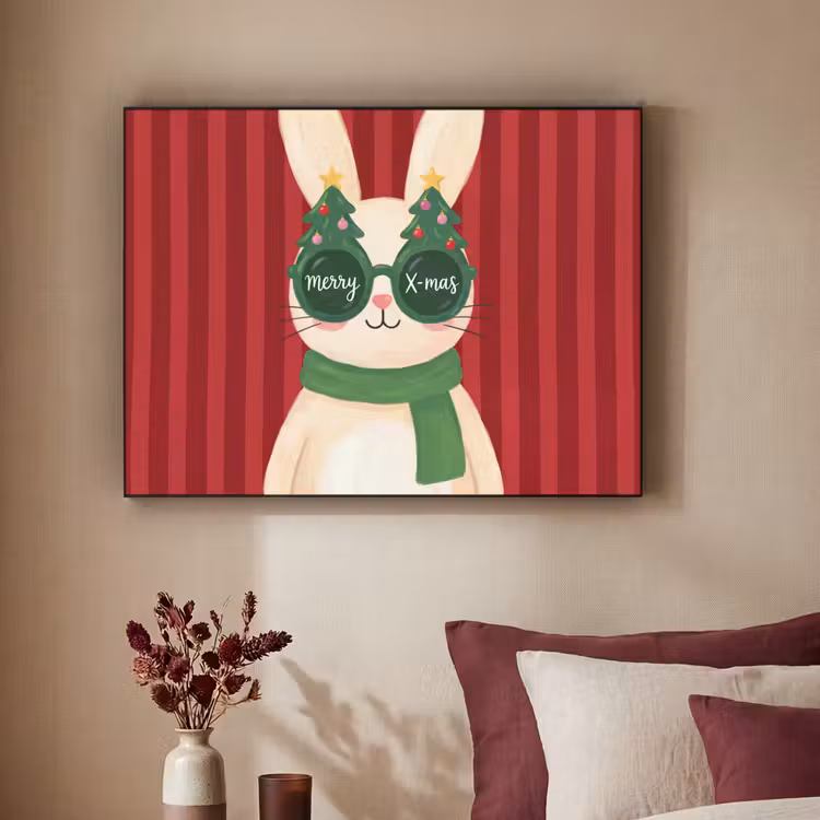 Art Frame - Kaninchen – Weihnachten – Tiere — 2