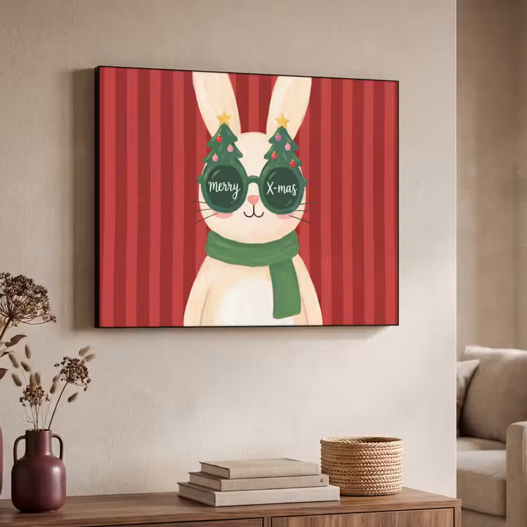 Art Frame - Kaninchen – Weihnachten – Tiere — 3