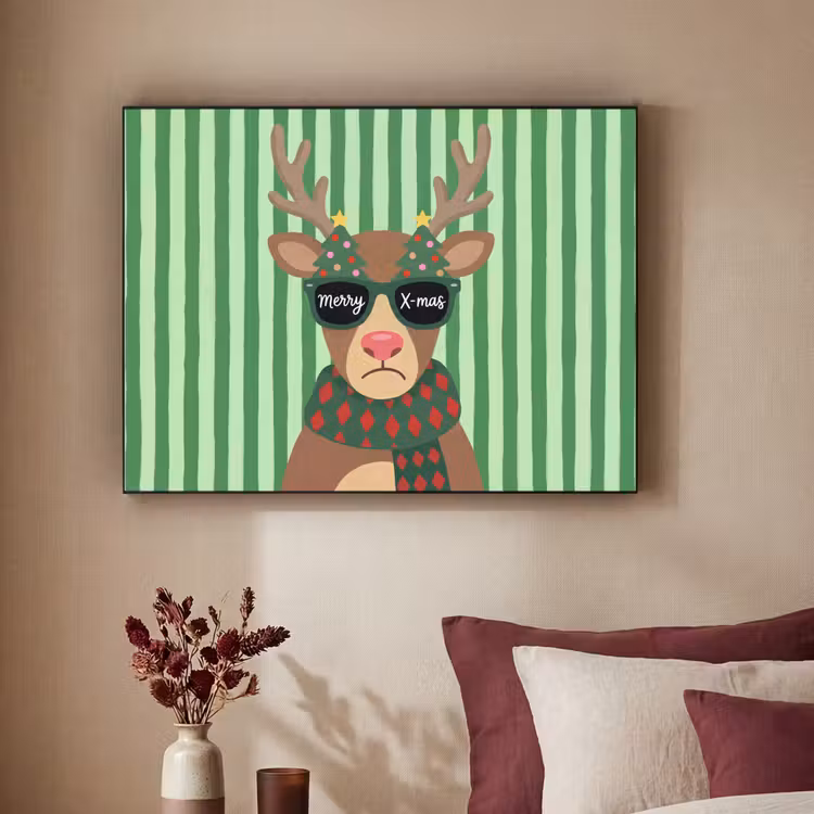 Art Frame - Rentier – Weihnachten – Illustration — 2